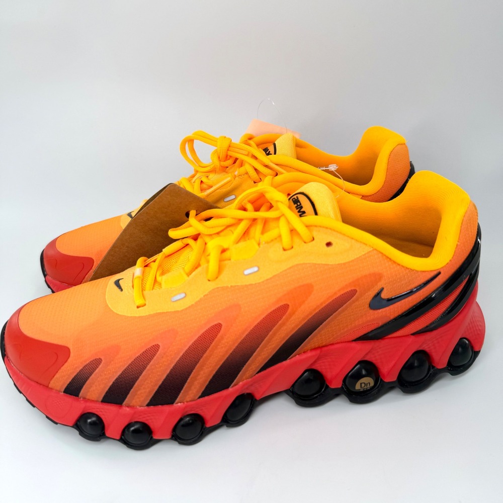 Nike Air Max Dn8 Mens Size 10 Team Orange Black Red NWT Sneakers FQ7860-800